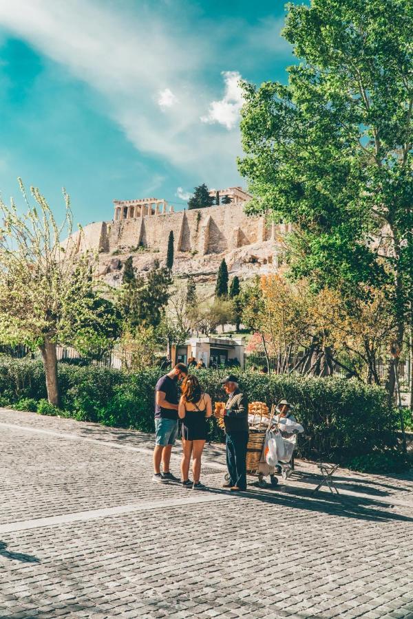 Athens Downtown Boho Apartment 1 Min From Metro Buitenkant foto