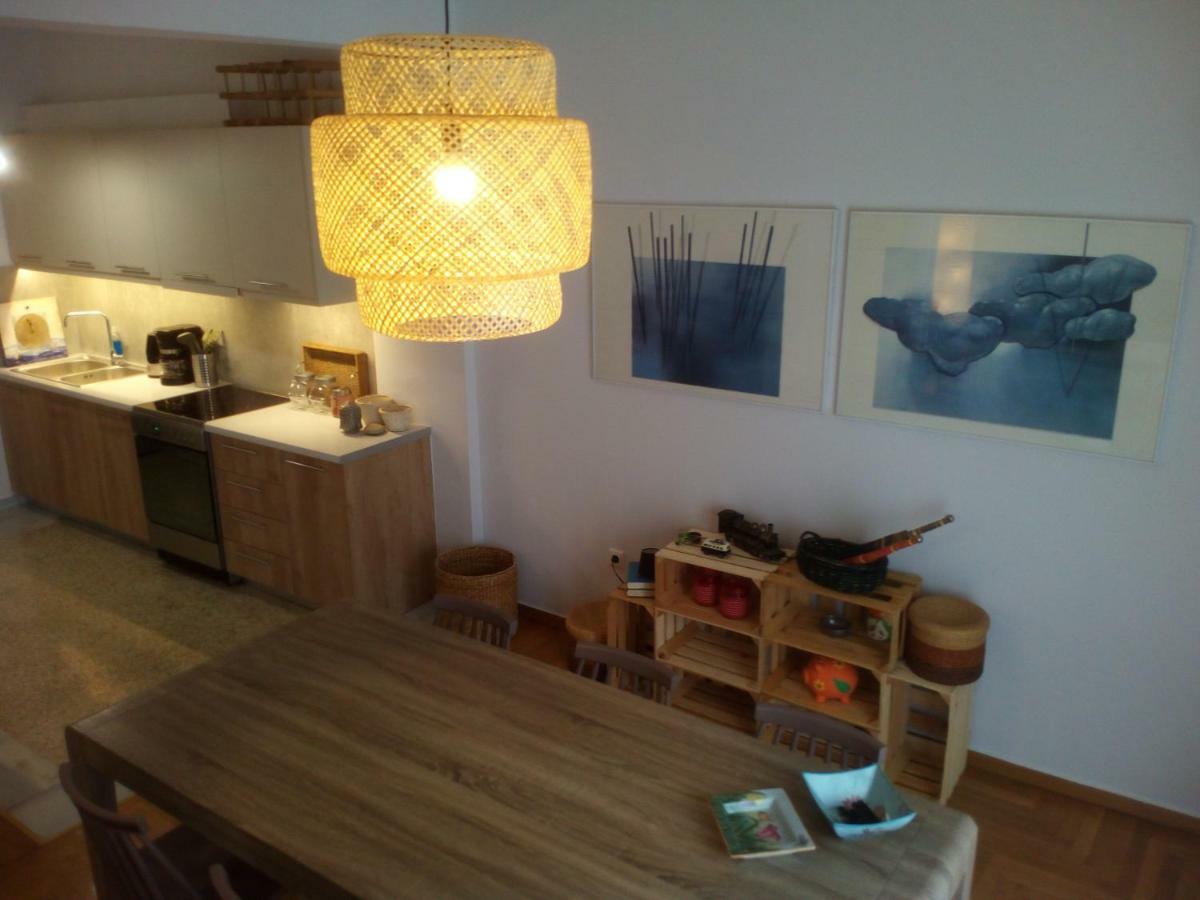 Athens Downtown Boho Apartment 1 Min From Metro Buitenkant foto